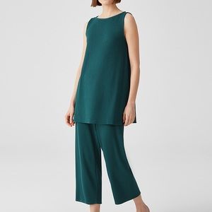 Eileen Fisher organic cotton blend long top